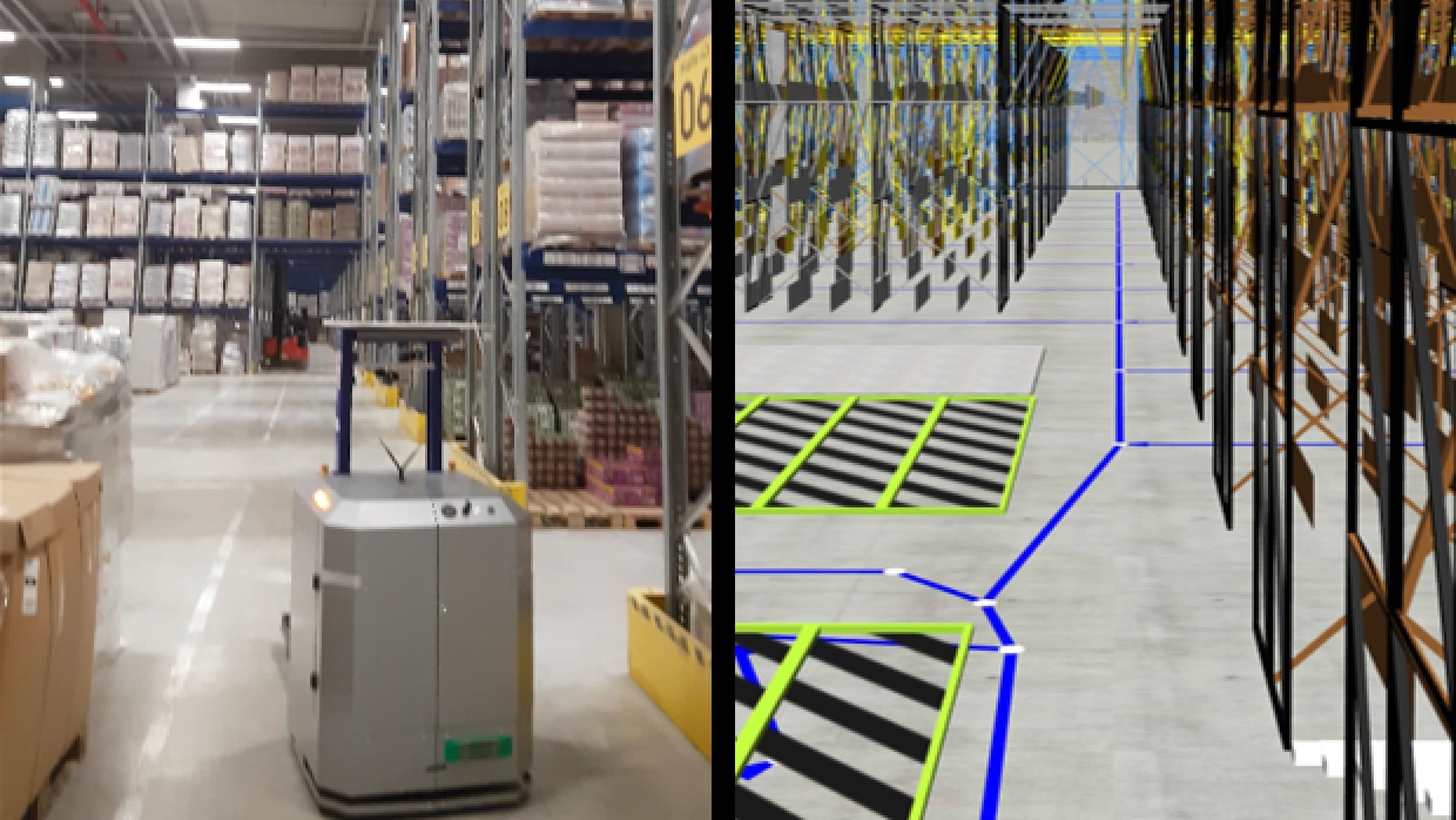 Real-time Digitization of the Logistics World