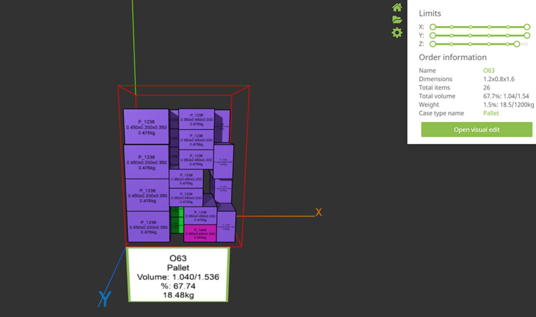 Freight Optimization and Package / Load Builder